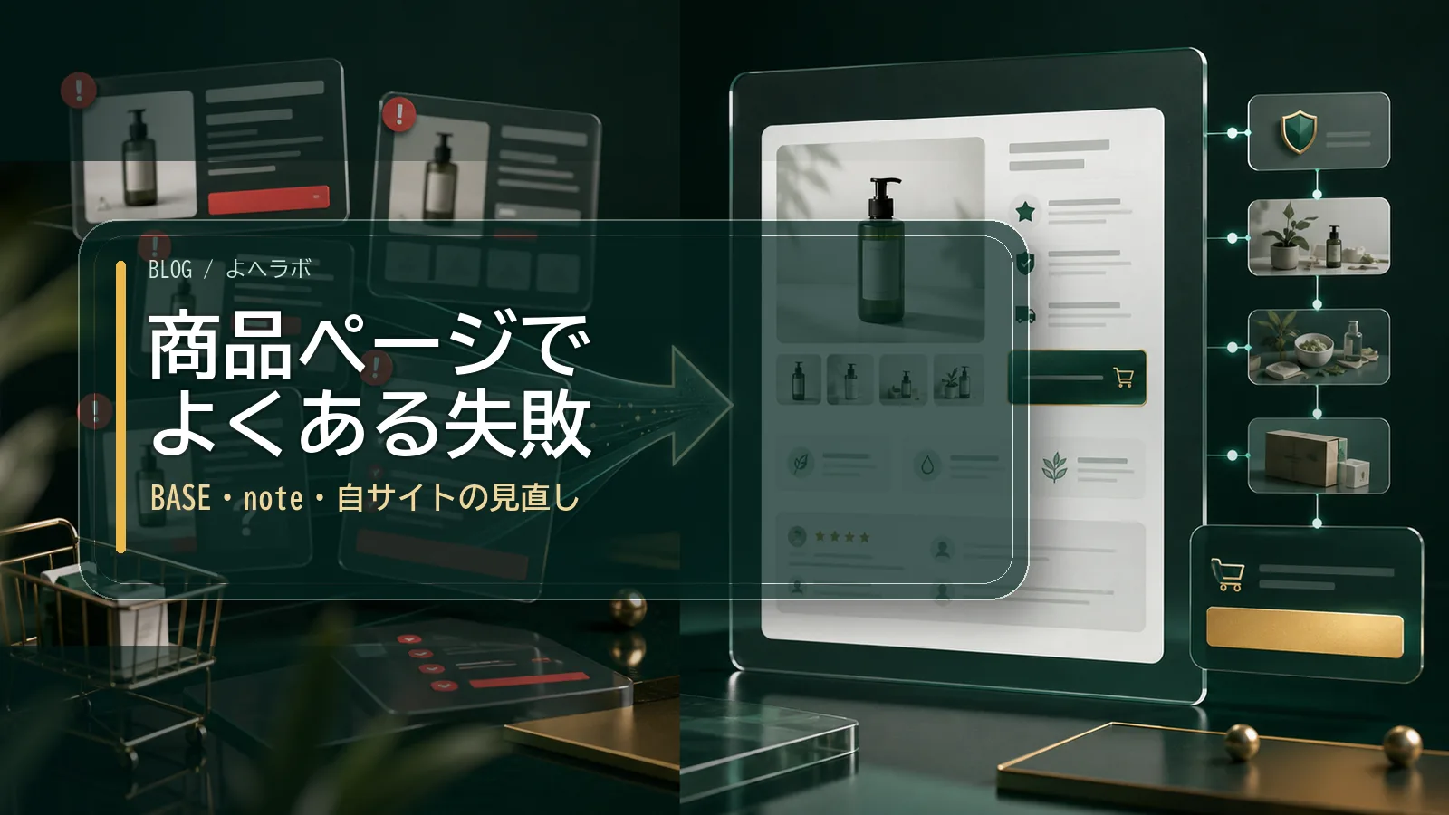商品ページでよくある失敗