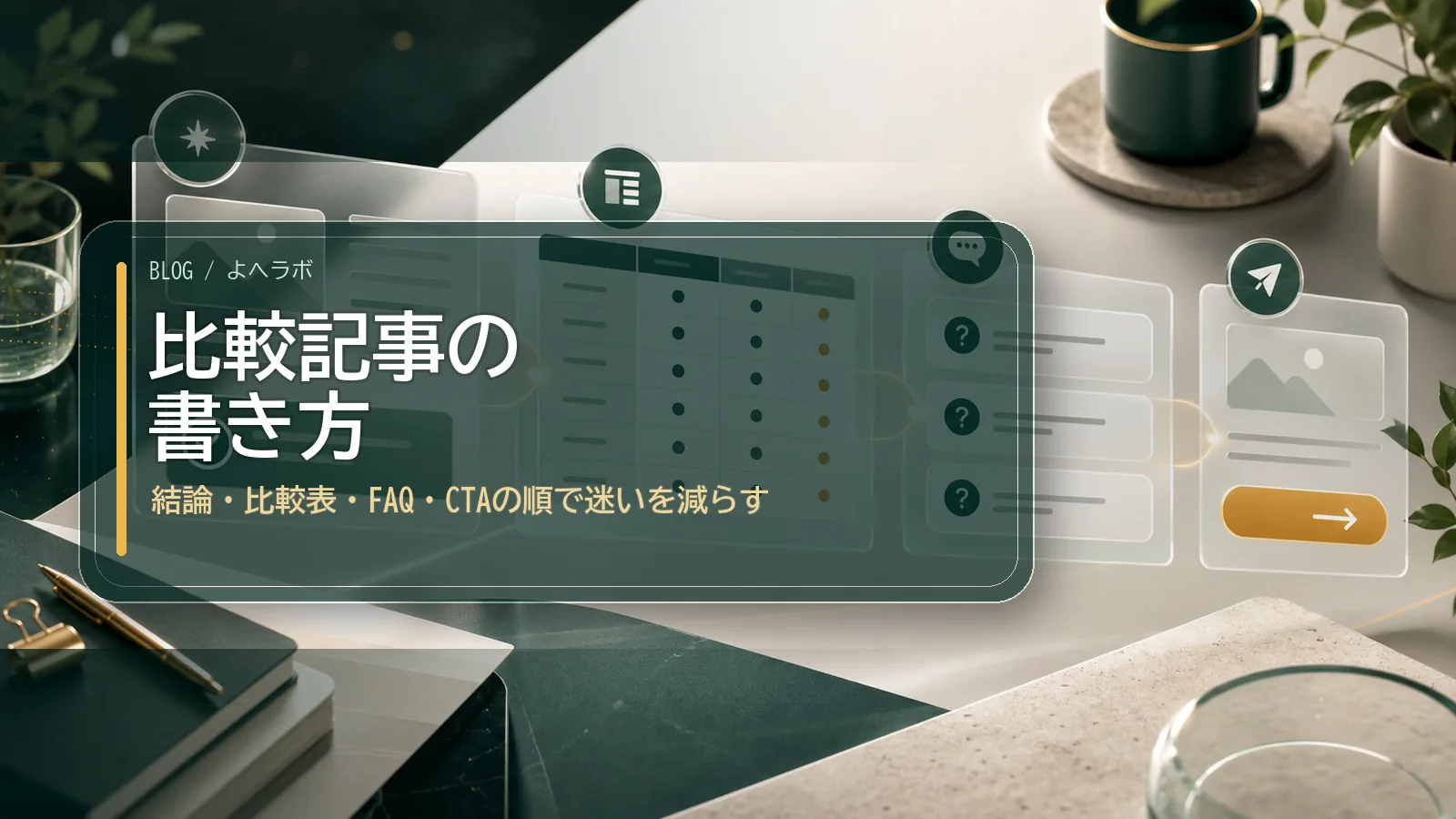 比較記事の書き方